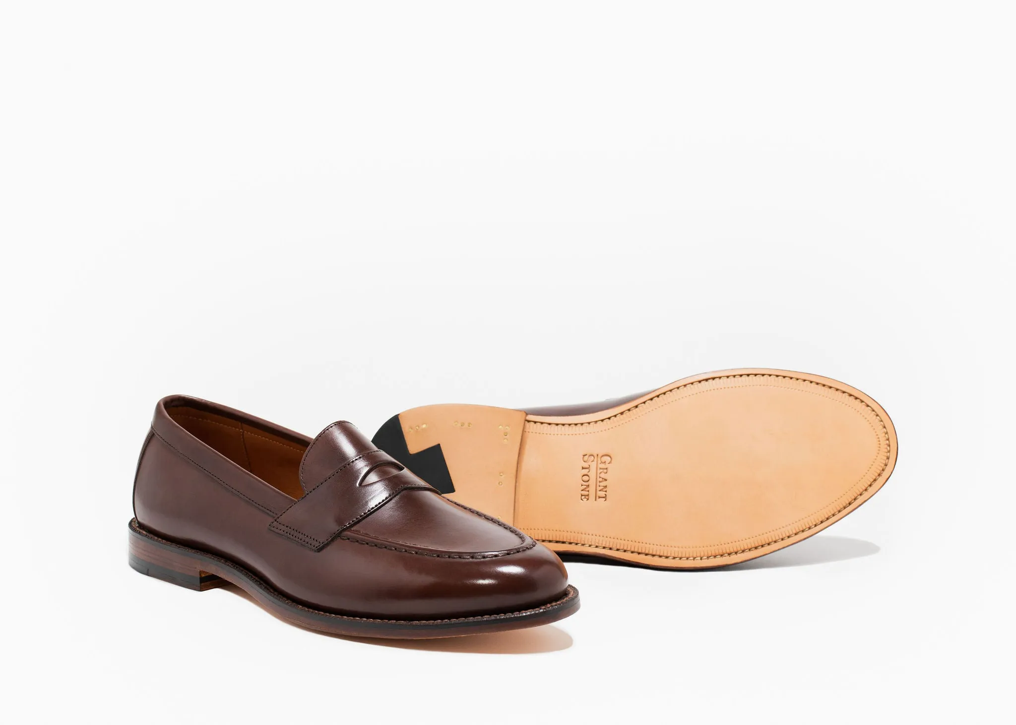 Traveler Penny Tobacco Calf