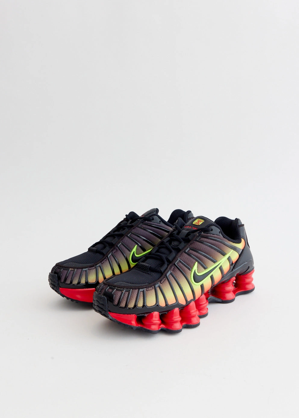 Hardware Detail Women's Shox TL 'Volt Fire Red' Sneakers