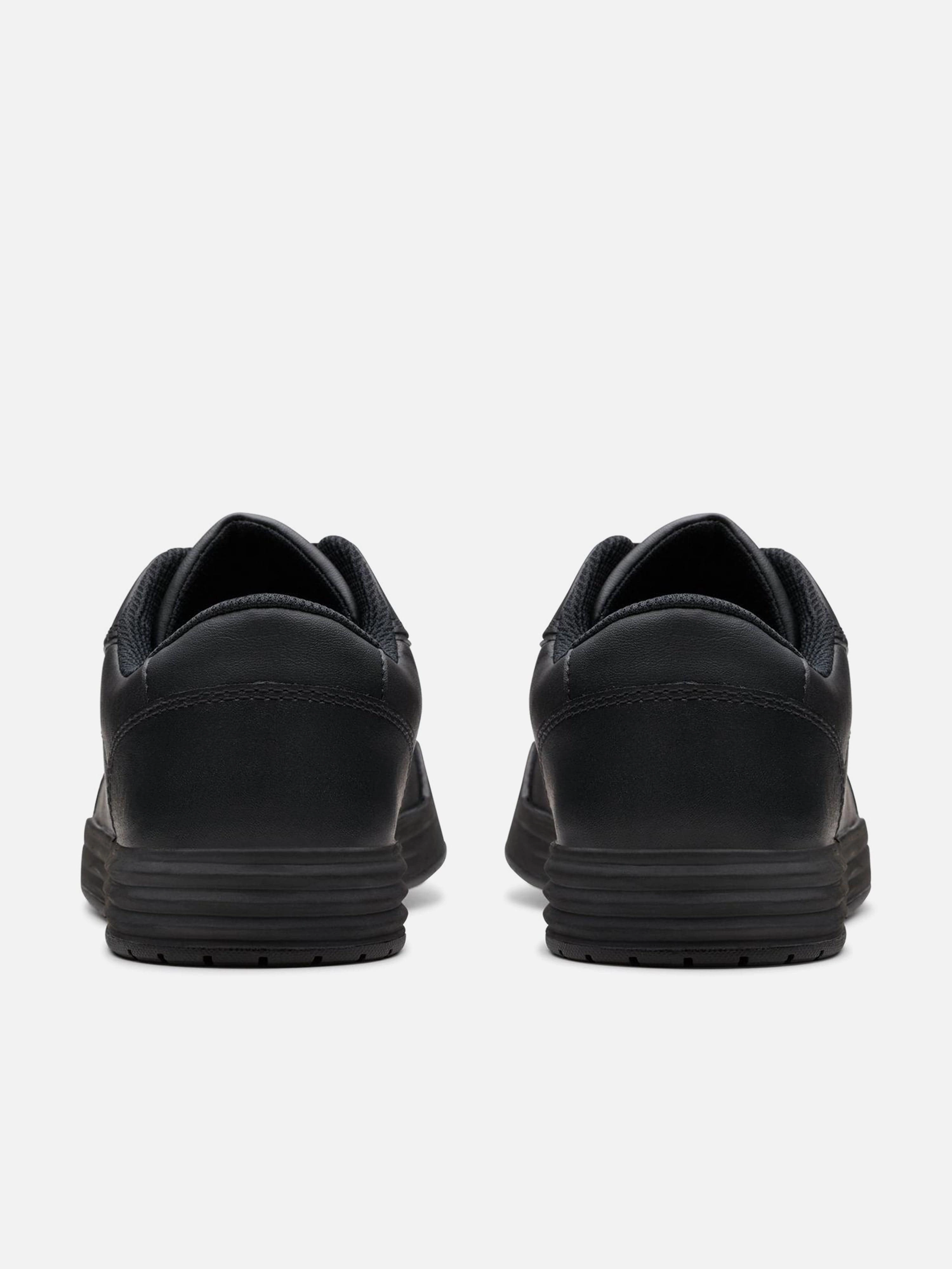 Wear It, Love It Clarks Boys Leather Urban Solo Trainers in Black Get Yours