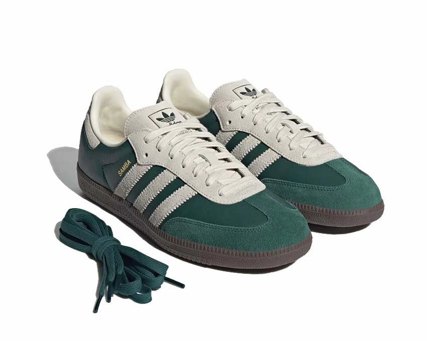 Synthetic, Find Your Match, Functional Adidas Samba OG "Collegiate Green"