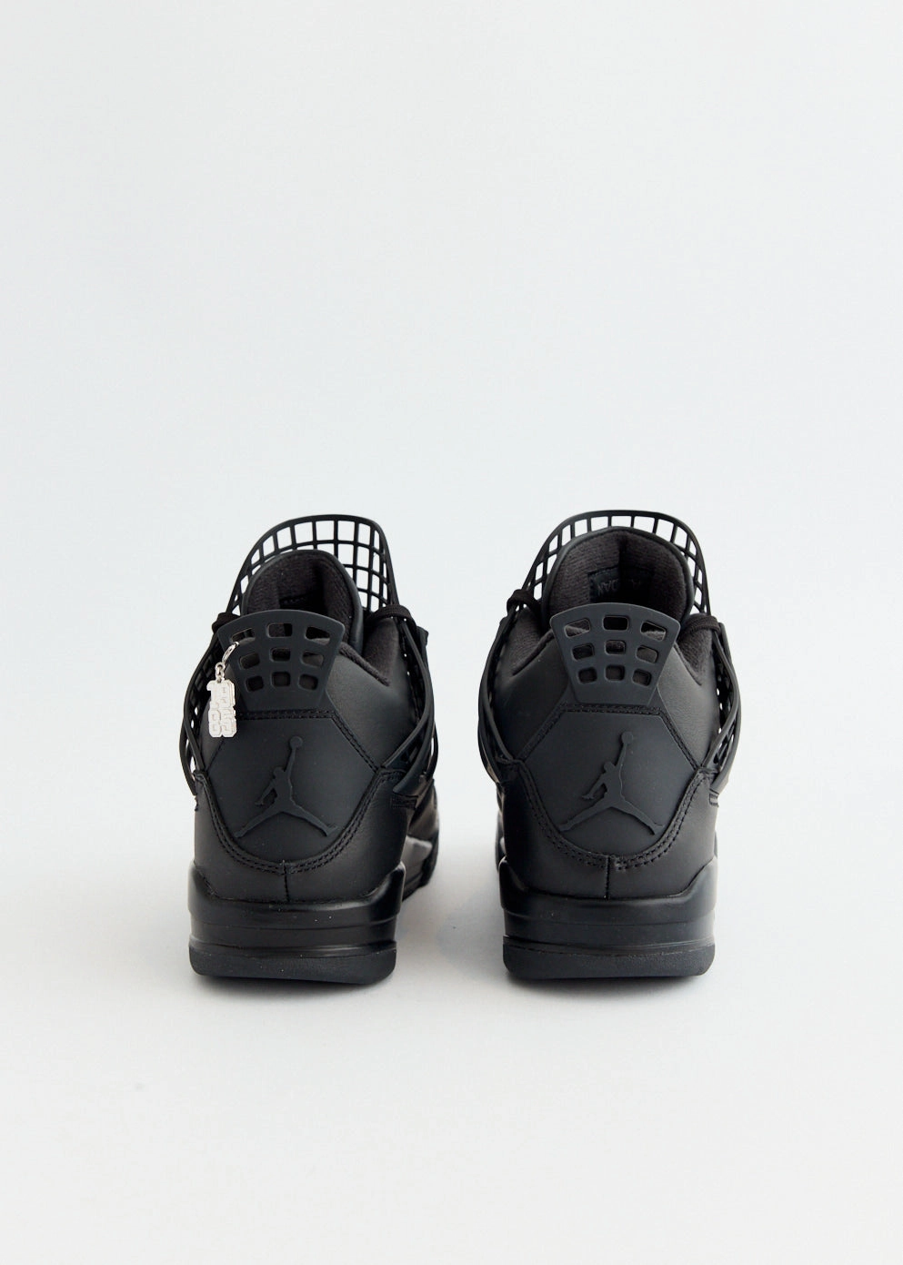 Right For You Women's Air Jordan 4 Net 'Black' Sneakers