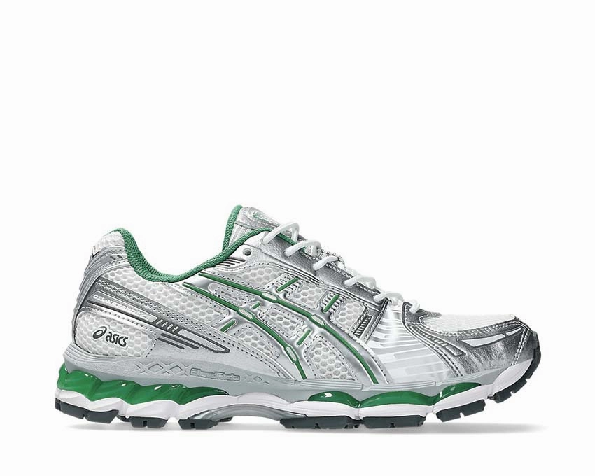 Trendy, Metallic Silver Clutch Purse, Vintage Leather Shoulder Bag Unique Advantage Asics Gel Kayano 12.1 "Silver Green" Personalized Selection