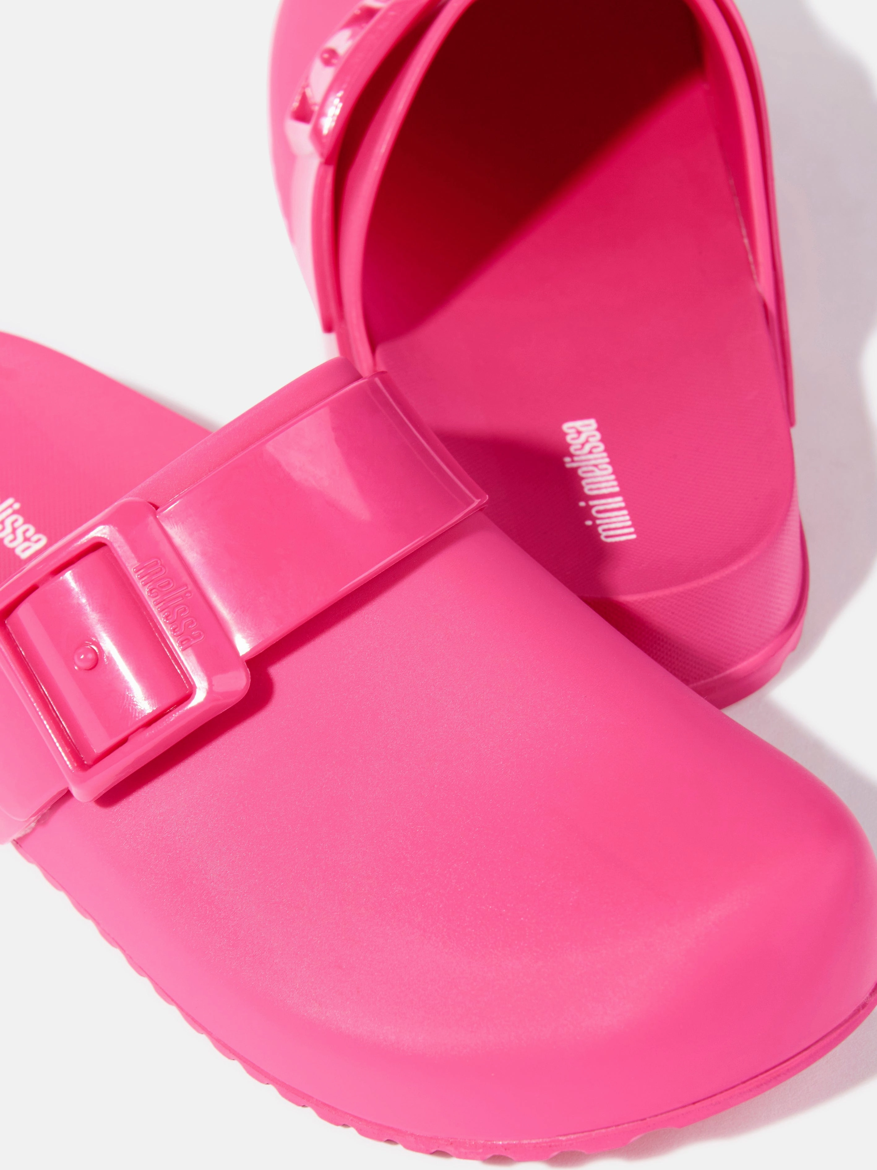 Girls Cozy Clogs in Pink Eco-Friendly Material, Multi-Purpose Use