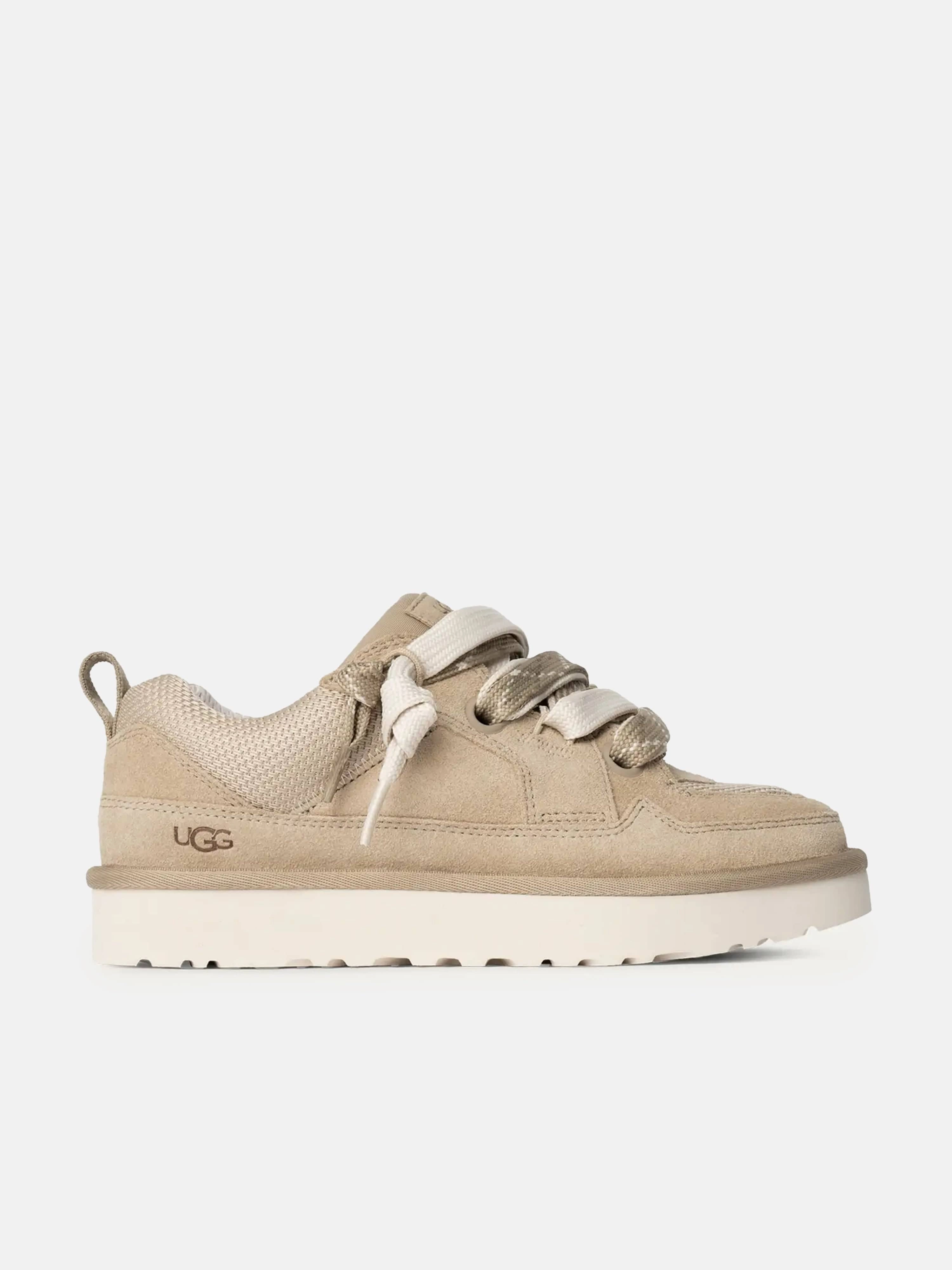 Extra value Kids Lo Lowmel Trainers in Beige Bonus gift Secure Fit, Oversized, Backpack With Usb Charging Port