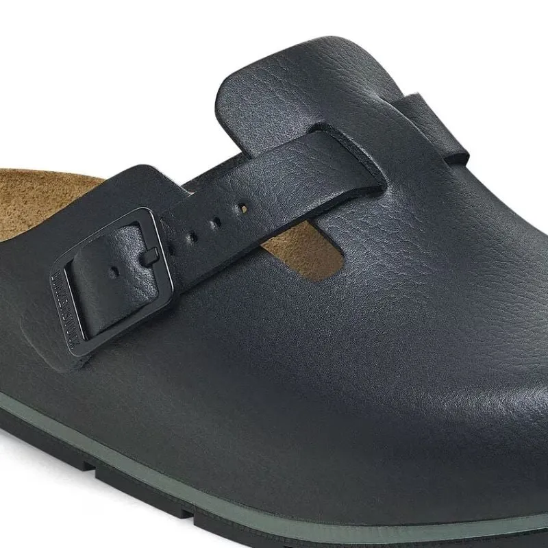 Unisex Boston Pro Black Leather Black