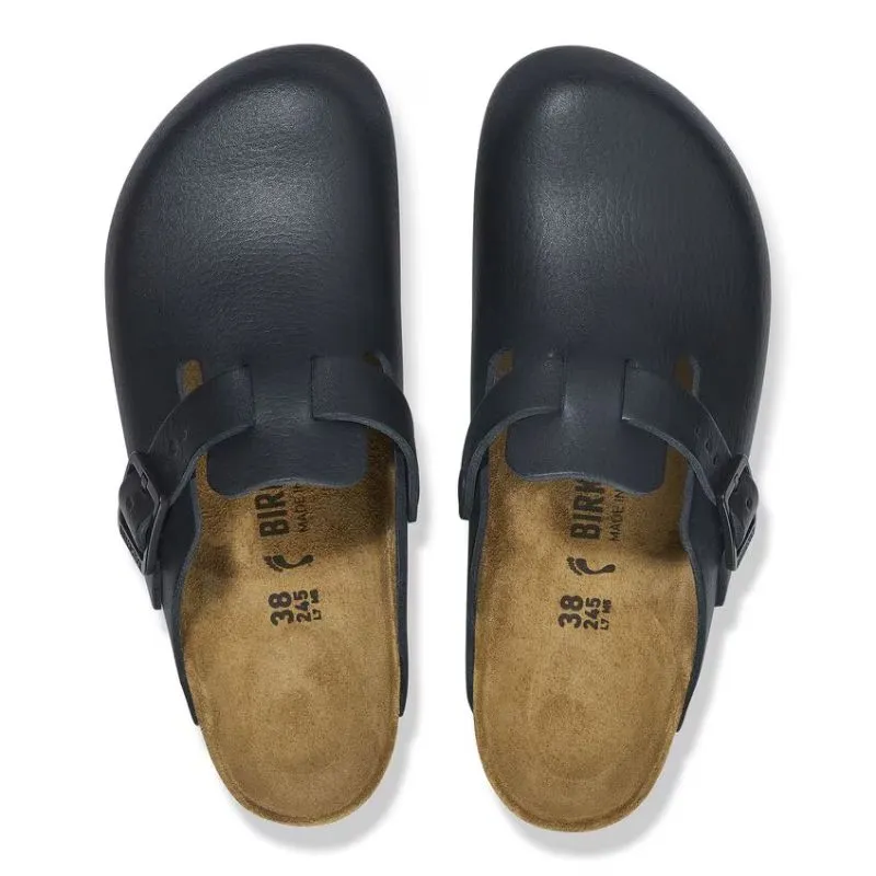 Unisex Boston Pro Black Leather Black