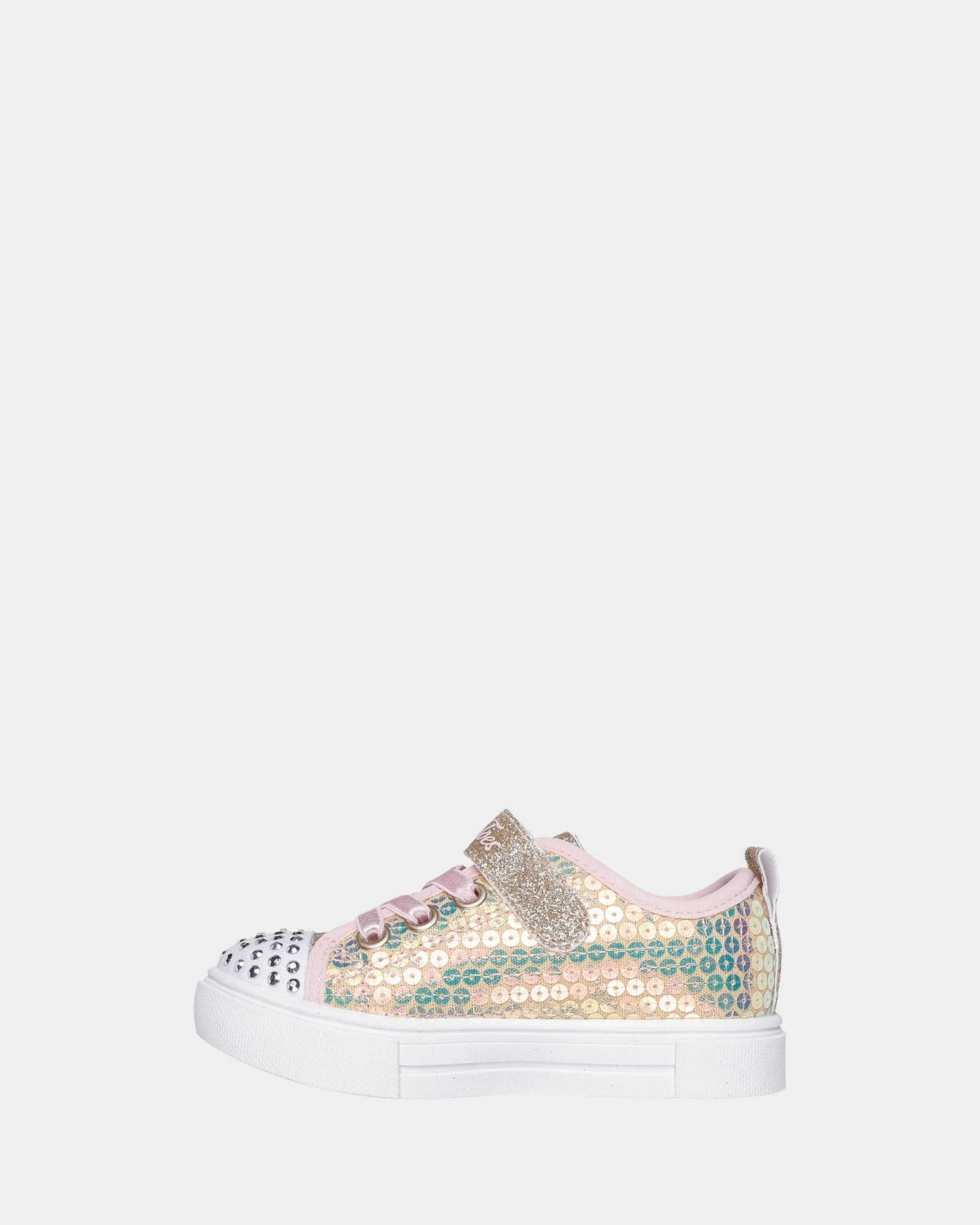 Twinkle Toes Sparks Sequin Party Infant Gold/Pink Treat Yourself Today