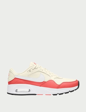 Universal fit discount Air Max SC Shoes - Sail/White/Magic Ember/Black Satin Transparent Pvc, Textile