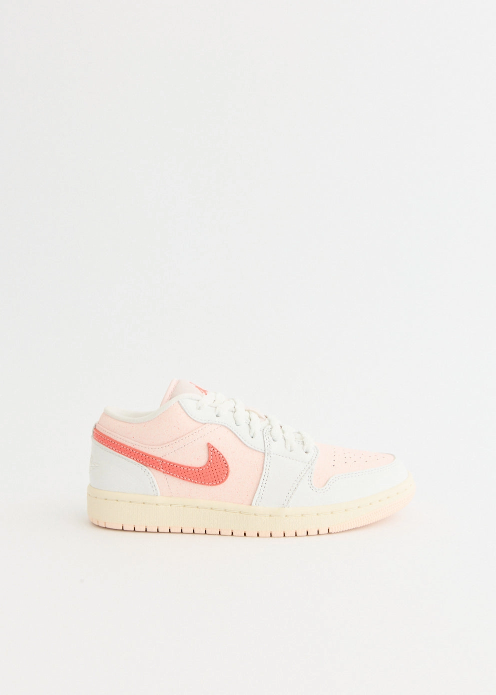 Upgrade offer Women's Air Jordan 1 Low 'Strawberry Milkshake' Sneakers Buy Immediately Trendy Mini Handbag For Parties