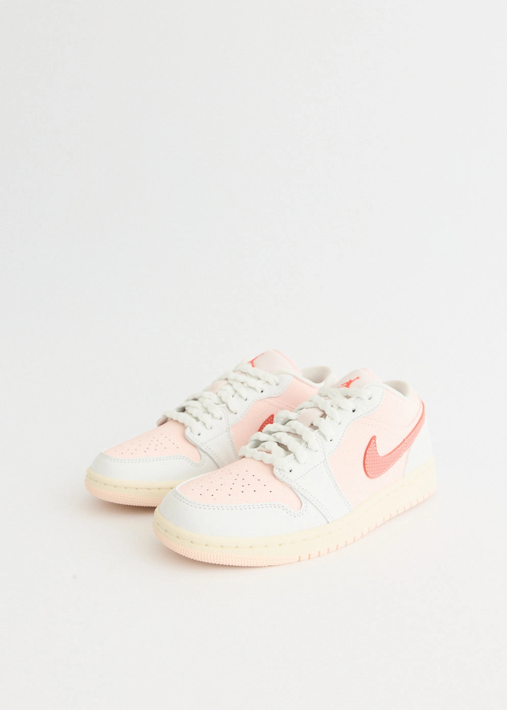 Women's Air Jordan 1 Low 'Strawberry Milkshake' Sneakers Outfit For The Weekend