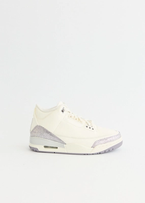Upgrade offer Women's Air Jordan 3 Retro 'Sail Cement Grey' Sneakers Modern Look Unisex Laptop Backpack