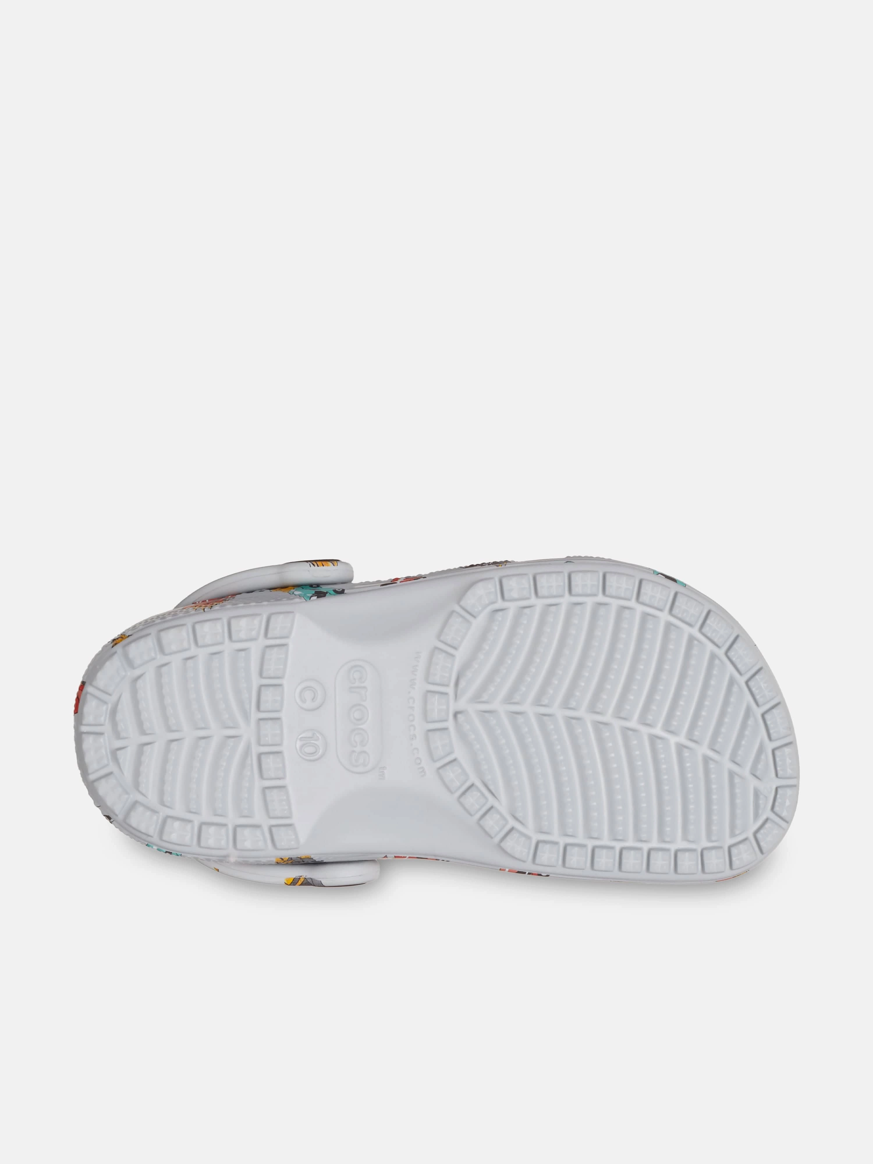 Boys Classic Race Cars Graphic Clog in Grey Unlock The Offer
