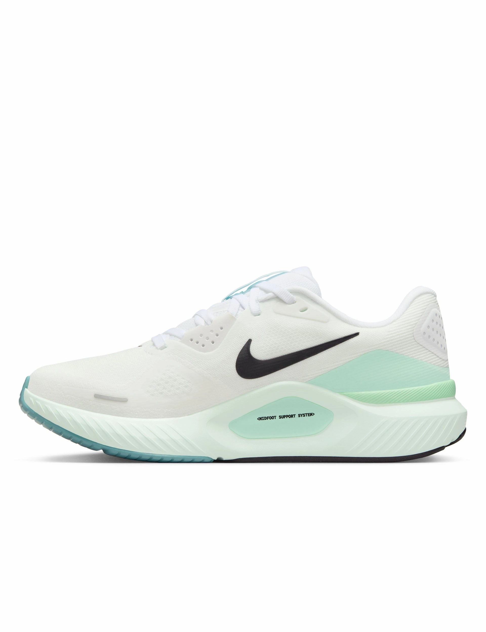 Structure 26 Shoes - White/Black/Barely Green/Mint Foam Lightweight Design, Leather