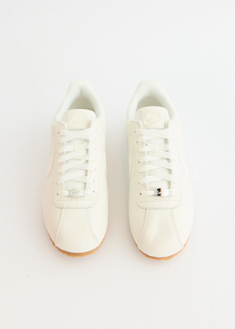 No-Fuss Design Women's Cortez 'Coconut Milk' Sneakers