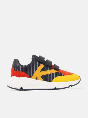 Strap Slider User-Treasured Pick KENZO Kids Branded Trainers in Navy Local currency off