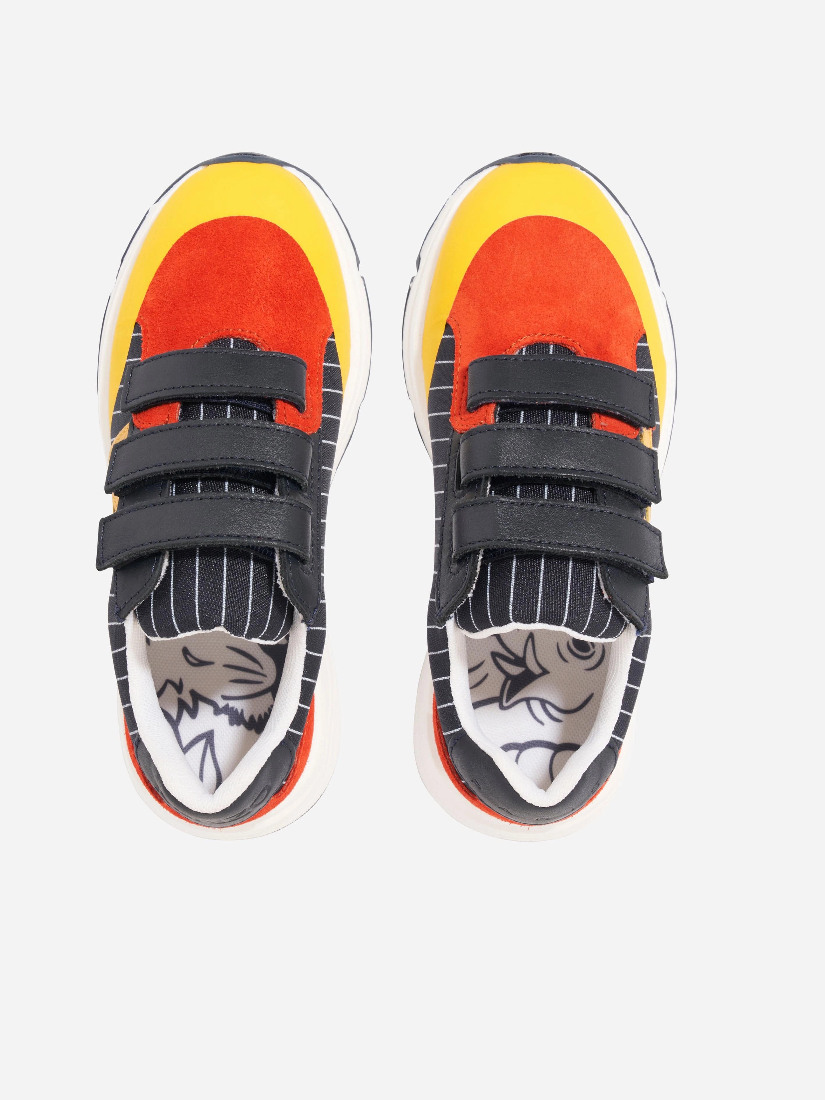 Your Perfect Fit KENZO Kids Branded Trainers in Navy Unlined