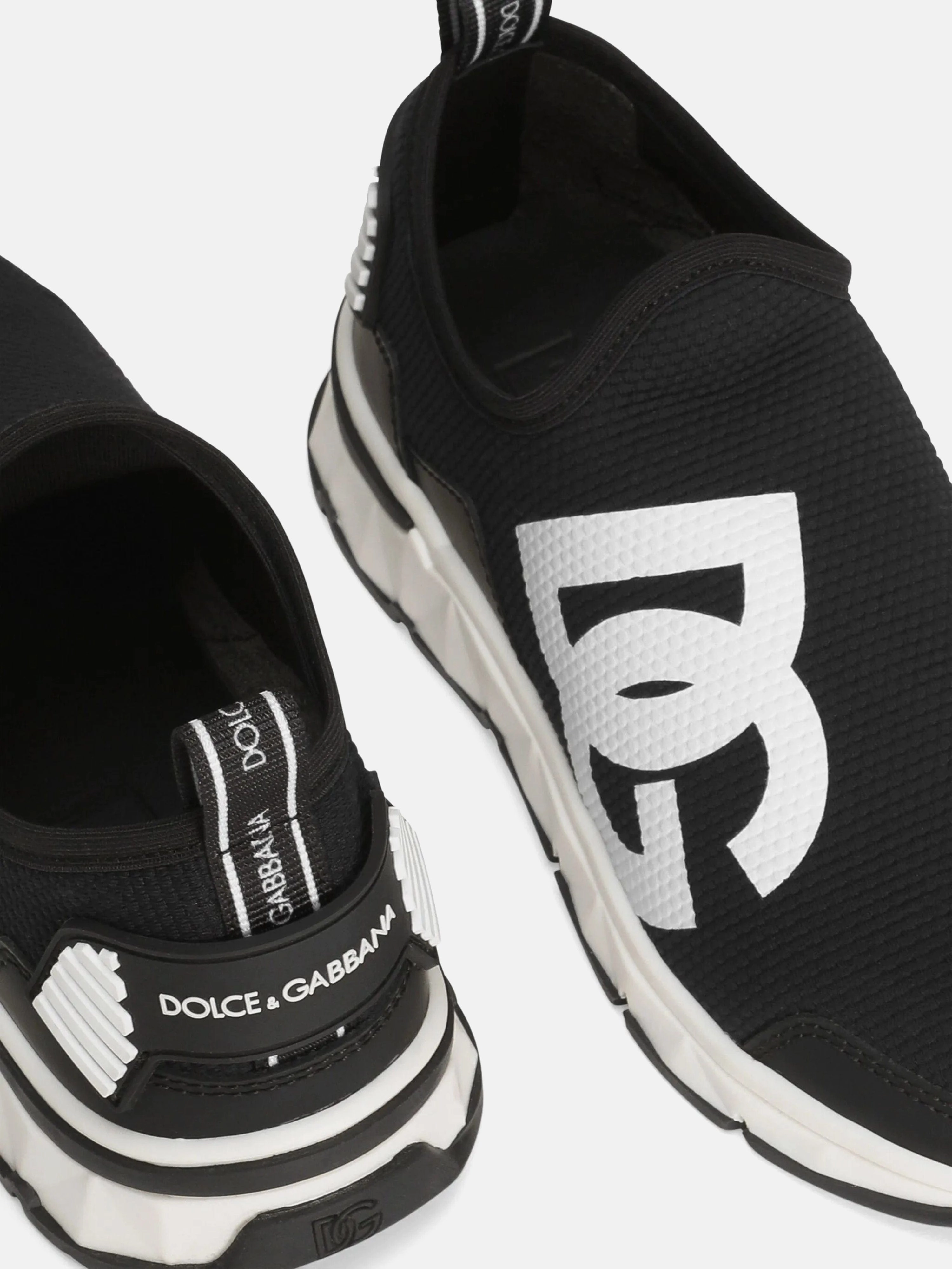 Shop With Confidence Boys DG Logo Slip On Trainers in Black Simple, Stylish, Yours