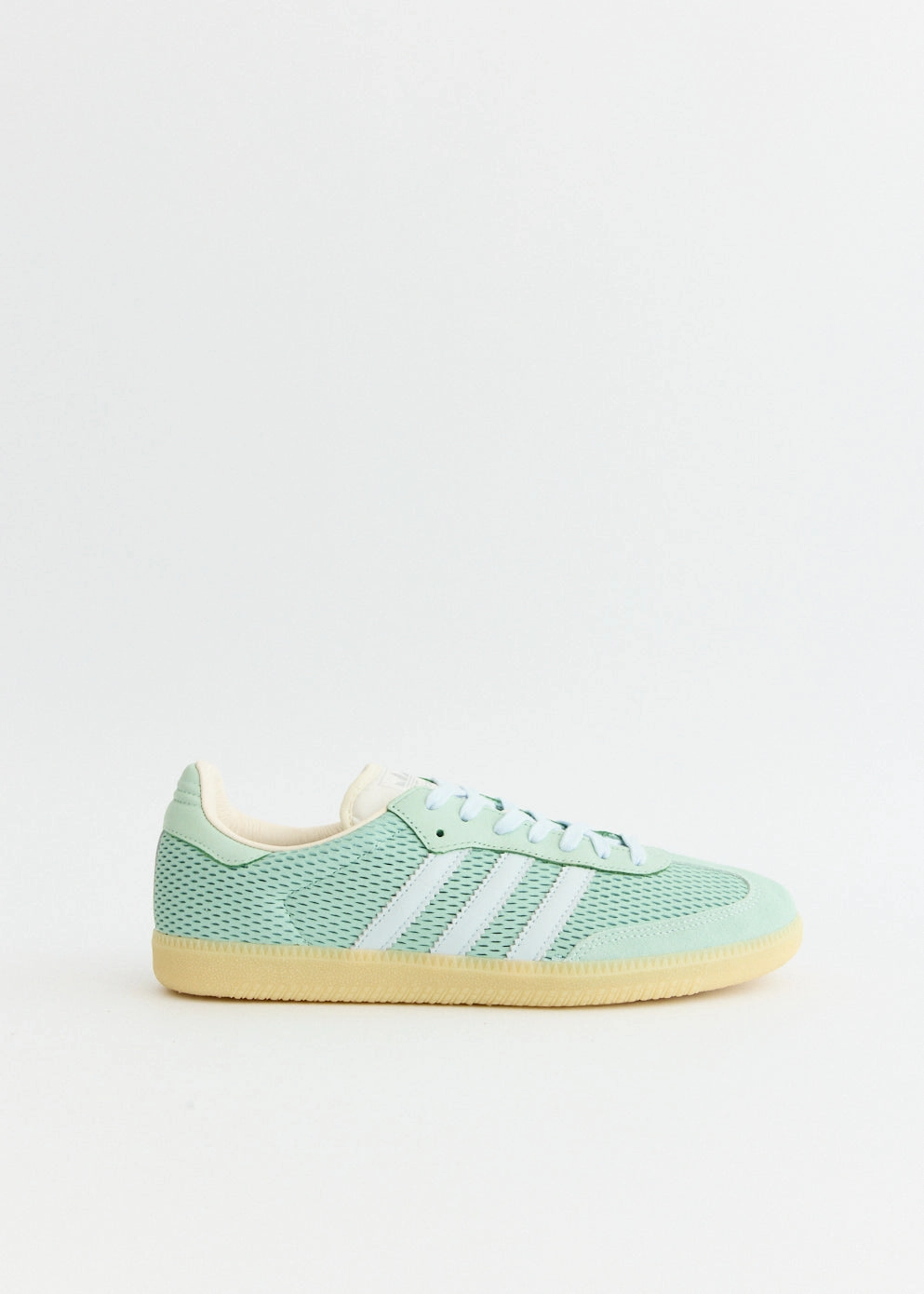 Value for money Samba OG Tech 'Hazy Green' Sneakers Original Design Must-Have Item, White Canvas Tote Bag, Your Daily Essential