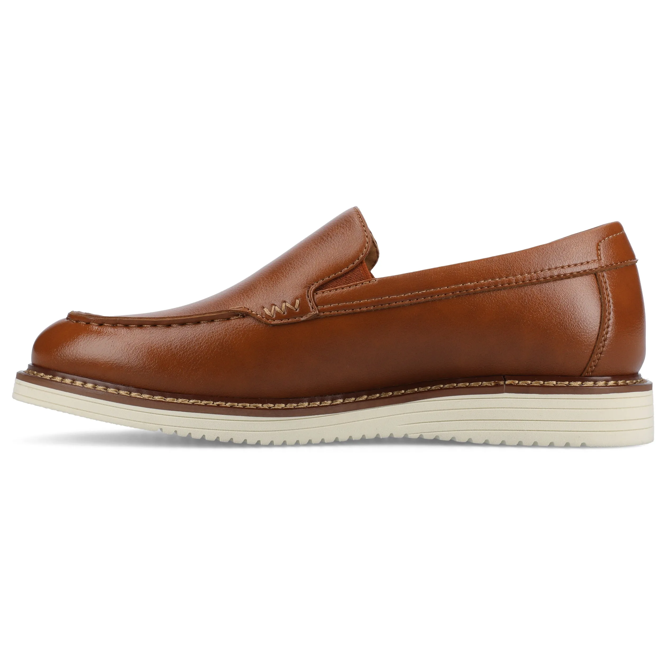 Vance Mens Oneal Medium and Wide Width Slip-on Hybrid Casual Venetian Loafer Dress Shoe