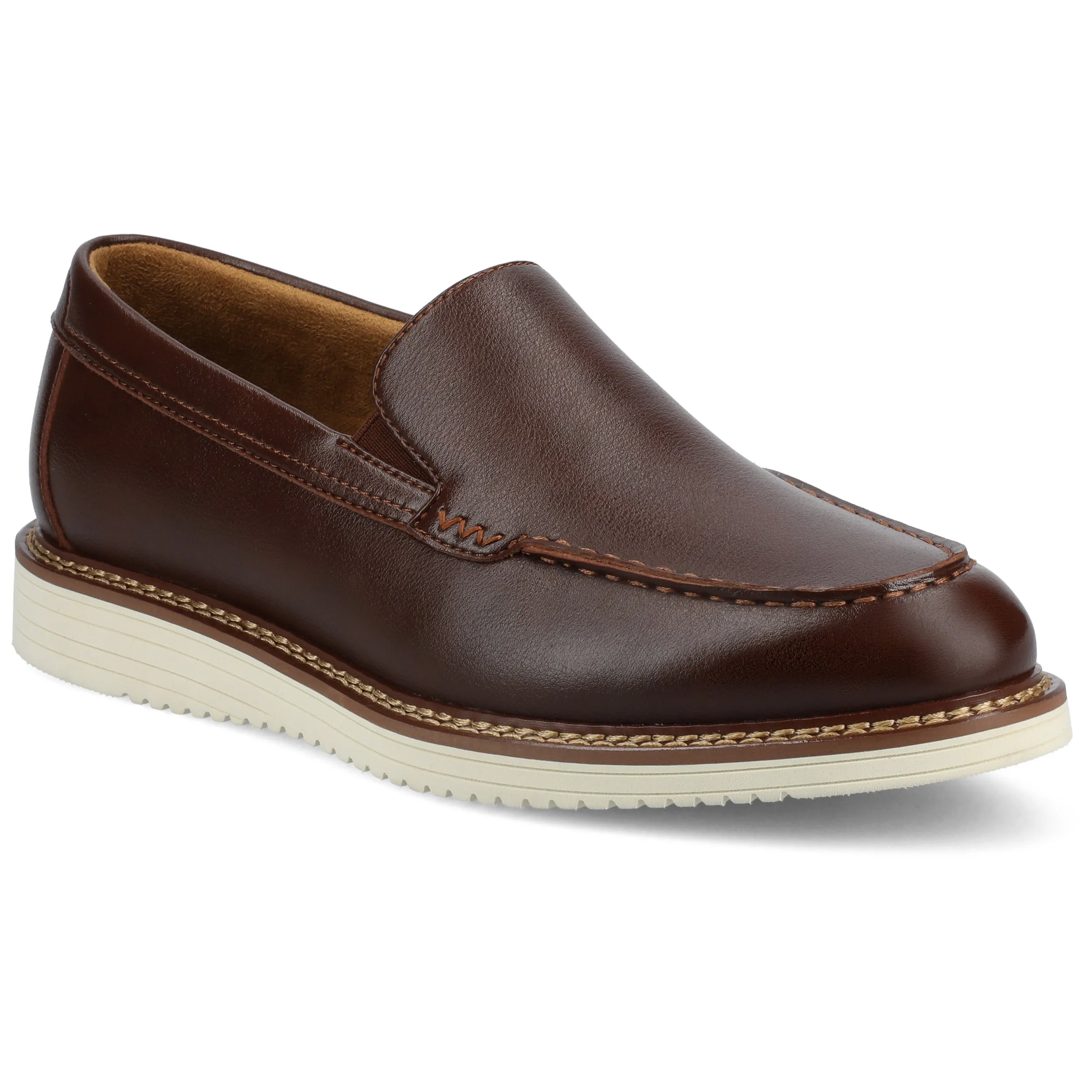 Vance Mens Oneal Medium and Wide Width Slip-on Hybrid Casual Venetian Loafer Dress Shoe