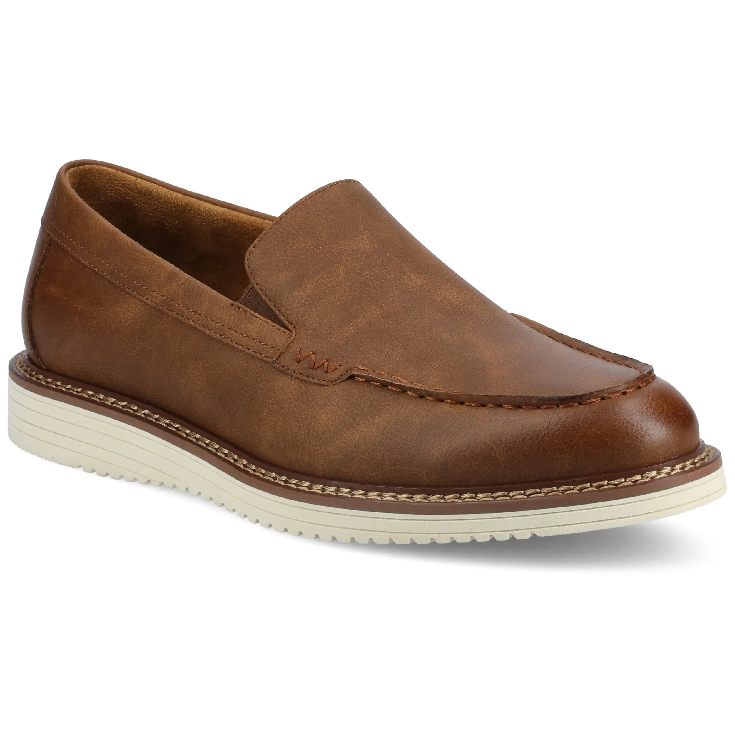Vance Mens Oneal Medium and Wide Width Slip-on Hybrid Casual Venetian Loafer Dress Shoe