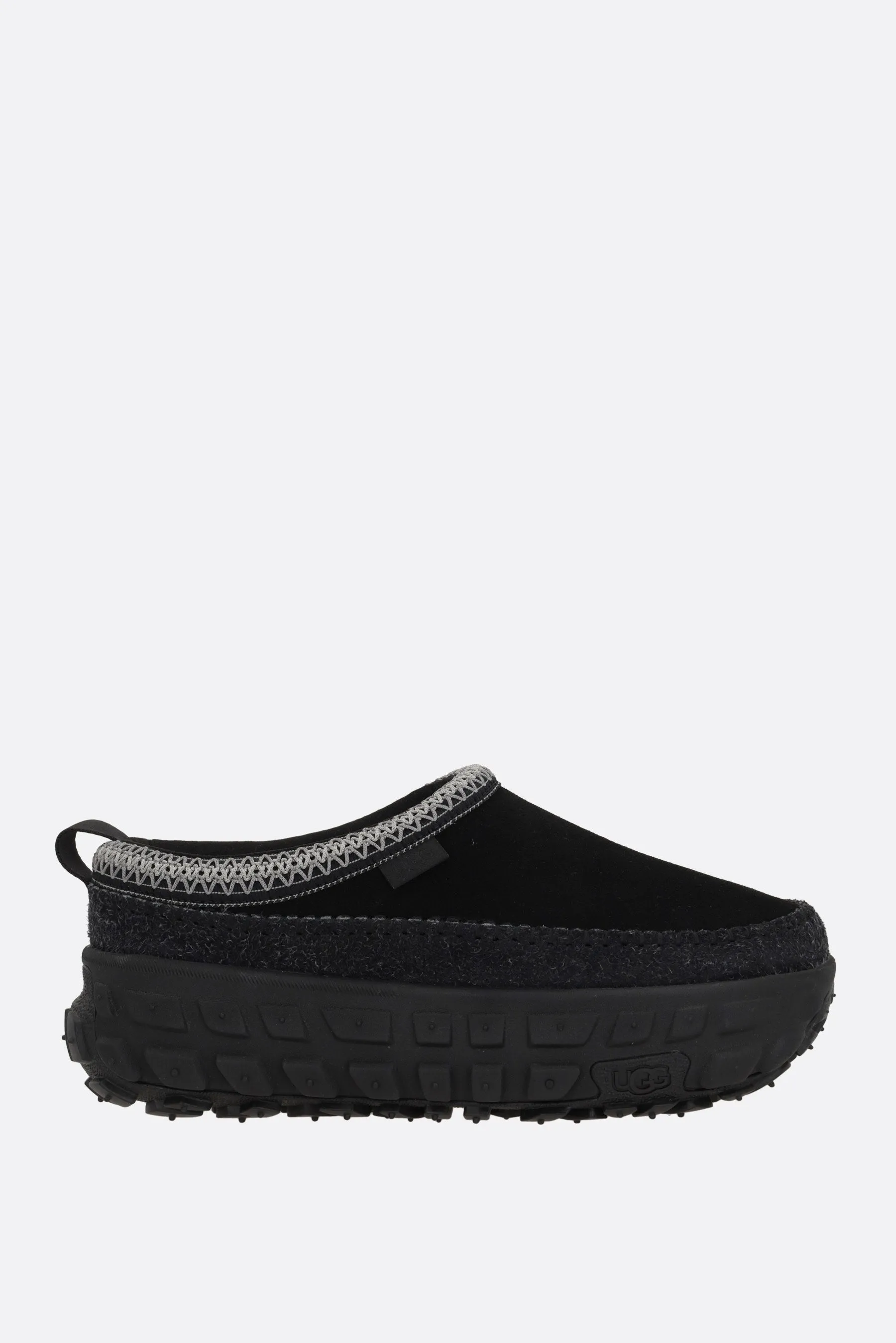 Venture Daze flatform slippers in suede
