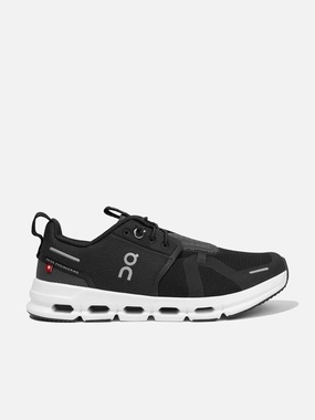 Detachable Strap Veteran offer On Running Kids Cloud Sky Trainers in Black Eco-friendly deal