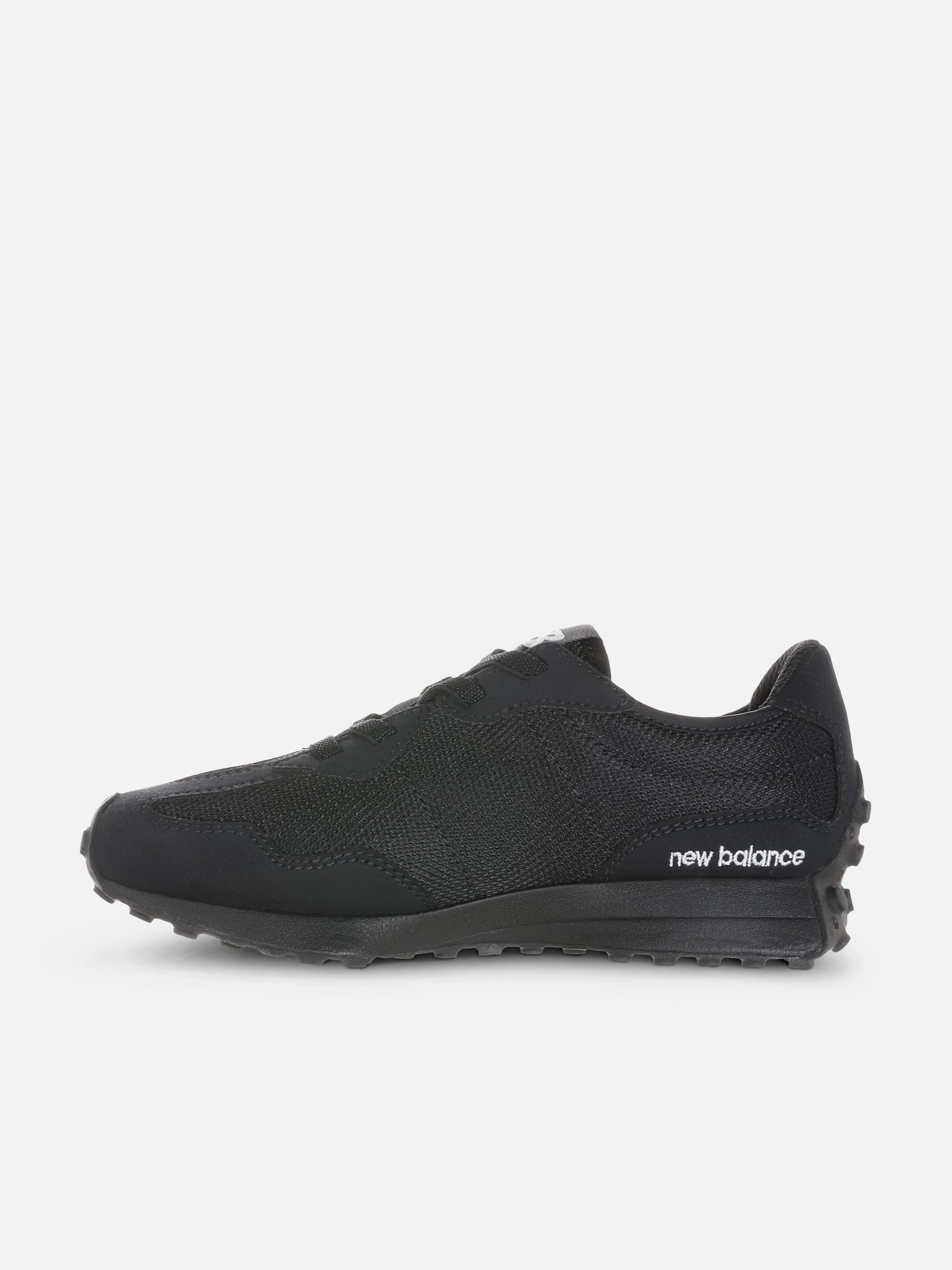 New Balance Boys 327 Trainers in Black Best For Workouts