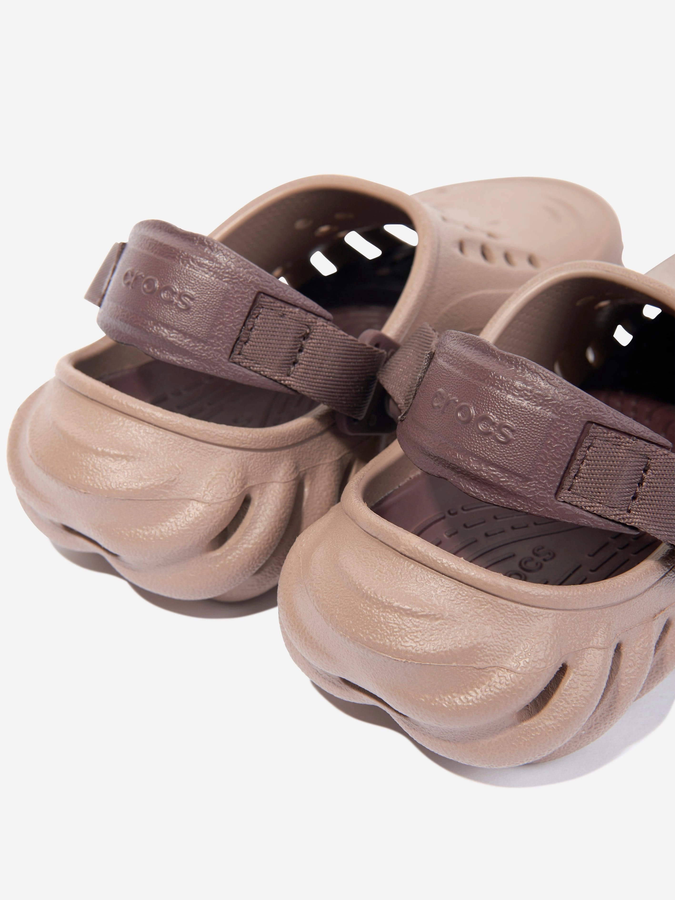 Browse & Buy Crocs Kids Echo Clog in Brown Experience The Best