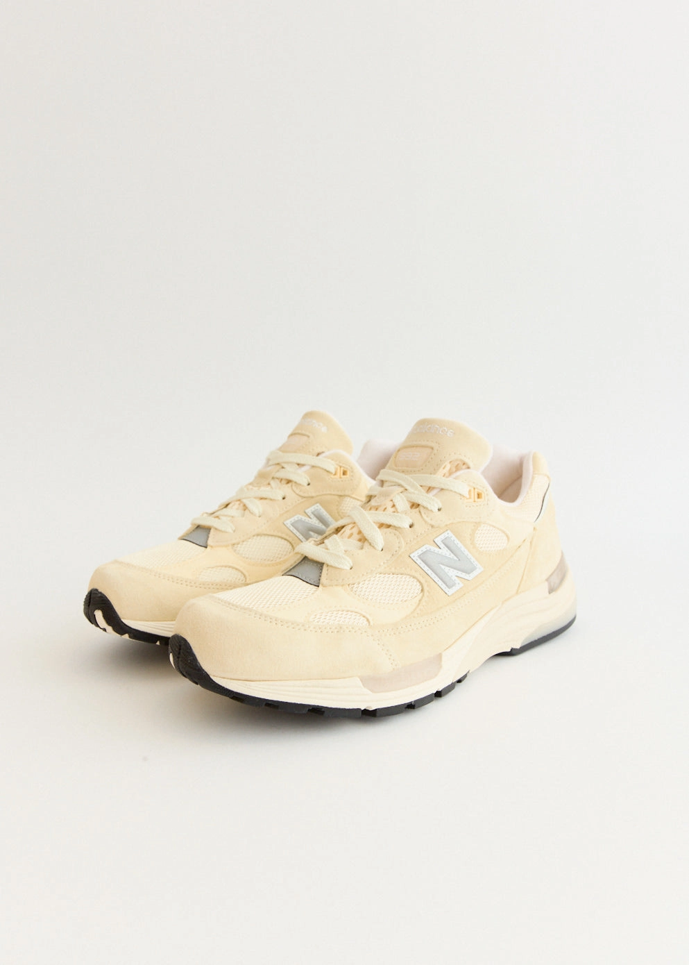 MADE in USA 992 'Calcium' Sneakers Made With Care