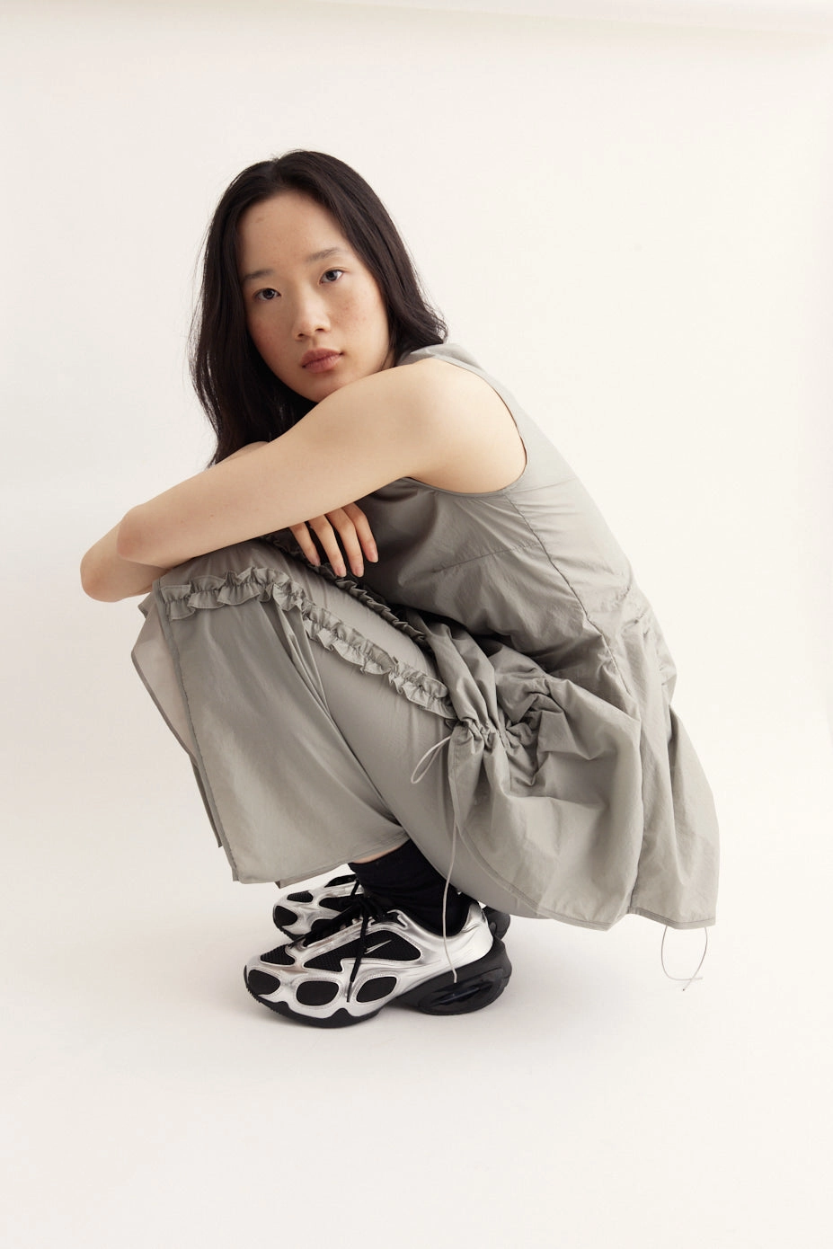 Discover New Arrivals, High-End, Be First In Line Women's Air Max Muse 'Black Metallic Silver' Sneakers