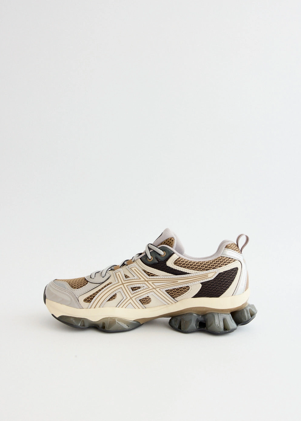 Gel-Quantum Kinetic 'Pepper Cement Grey' Sneakers Felt, Mesh, Everyday Luxury