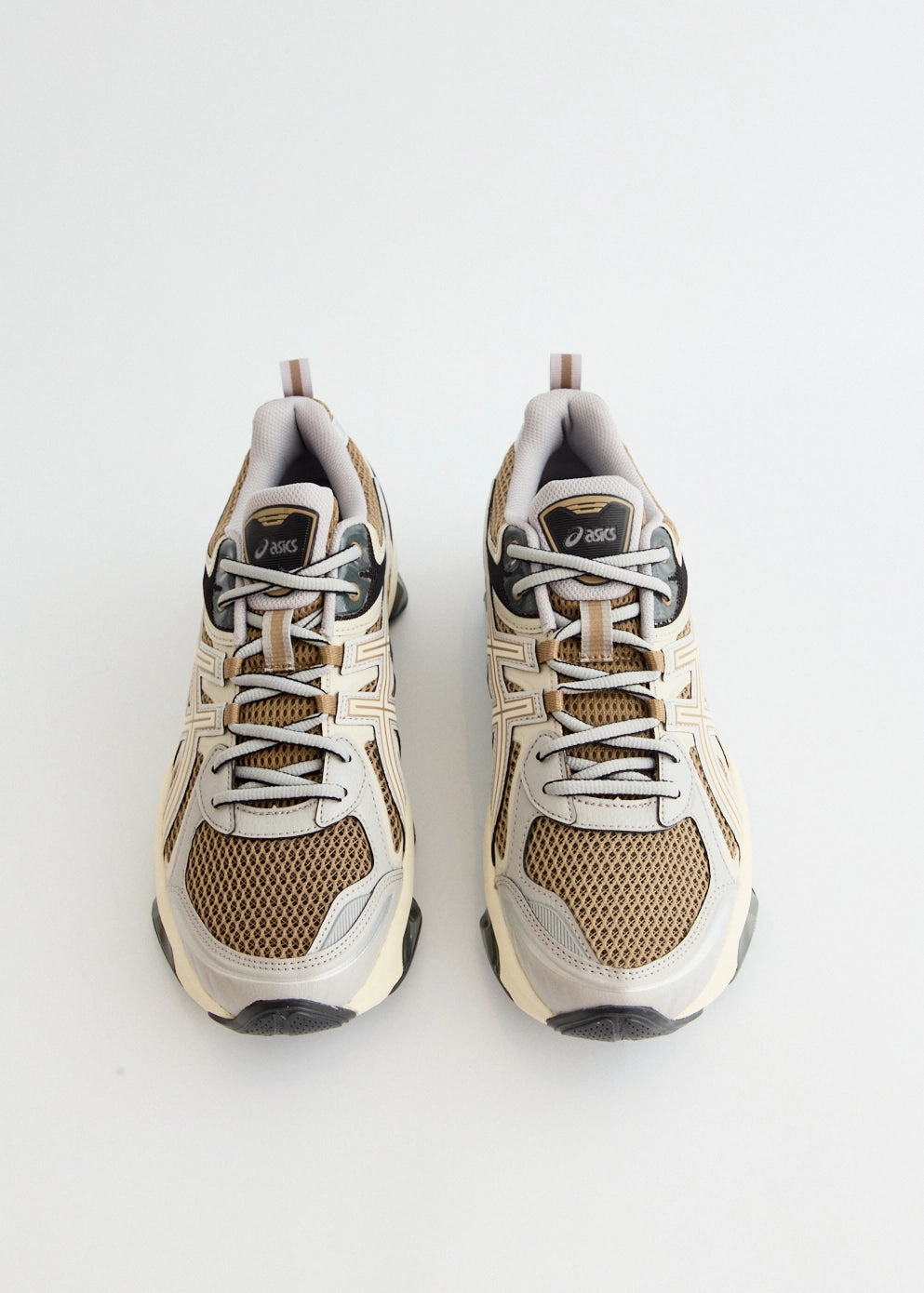 Beige Shoulder Bag With Buckle Gel-Quantum Kinetic 'Pepper Cement Grey' Sneakers