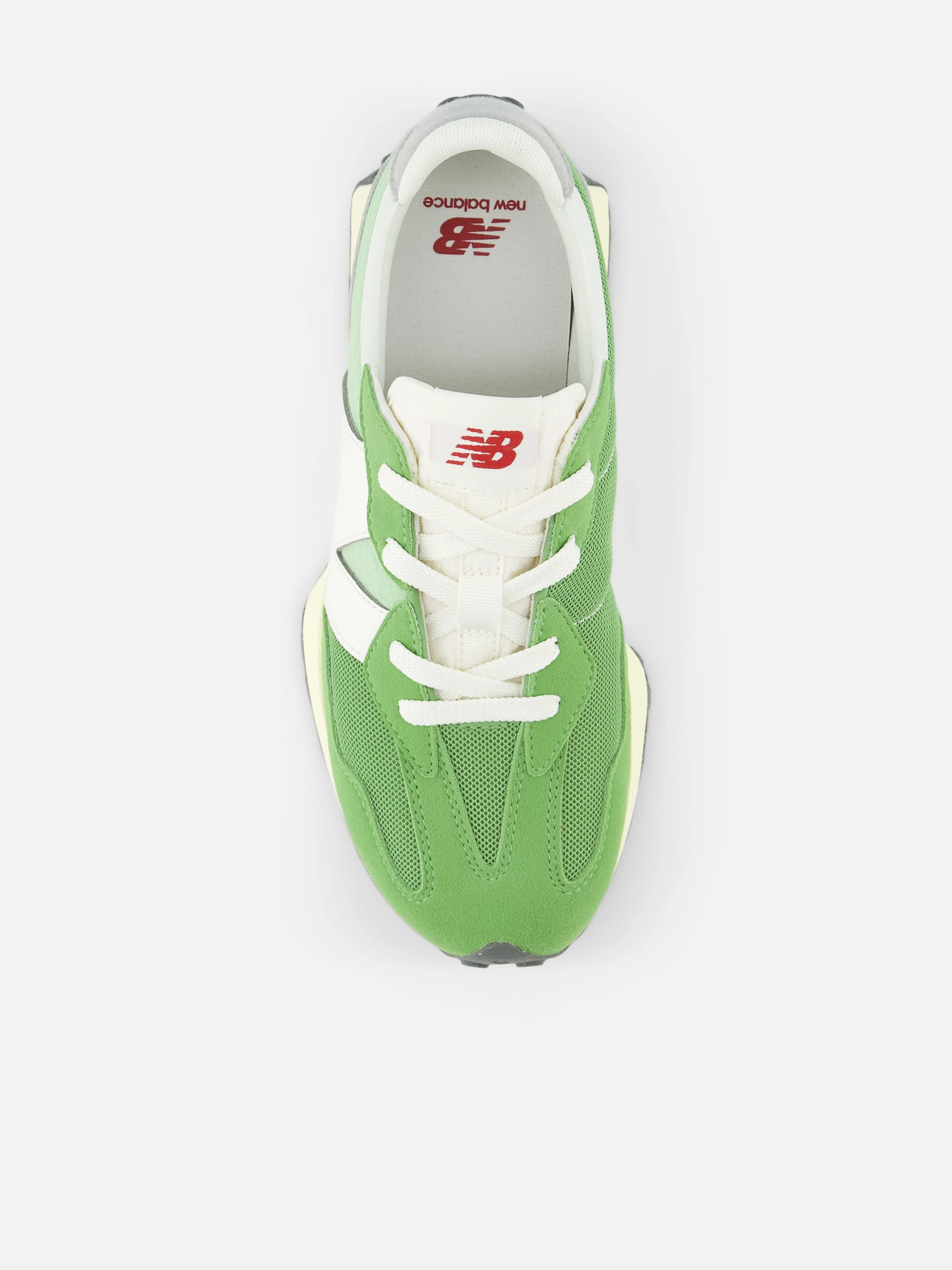 Claim Your Deal New Balance Kids 327 Trainers in Green Waterproof & Durable