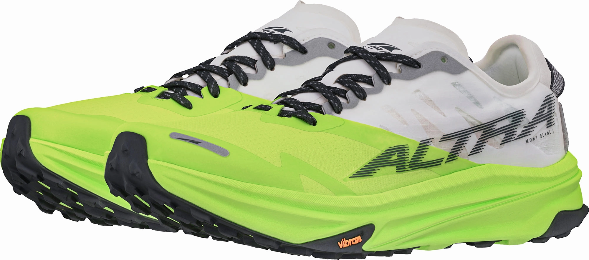 Altra Mont Blanc Carbon Mens Trail Running Shoes - Whitey Formal, Eco-Friendly