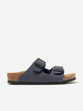 Cotton Wellness-improving offer BIRKENSTOCK Boys Arizona Sandals in Navy Toddler size special