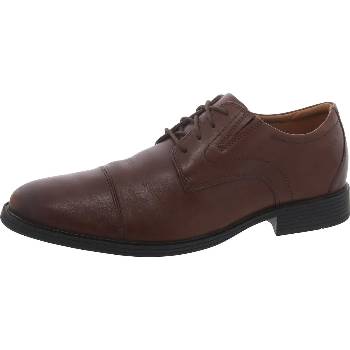 Whiddon Cap Mens Leather Round Toe Oxfords