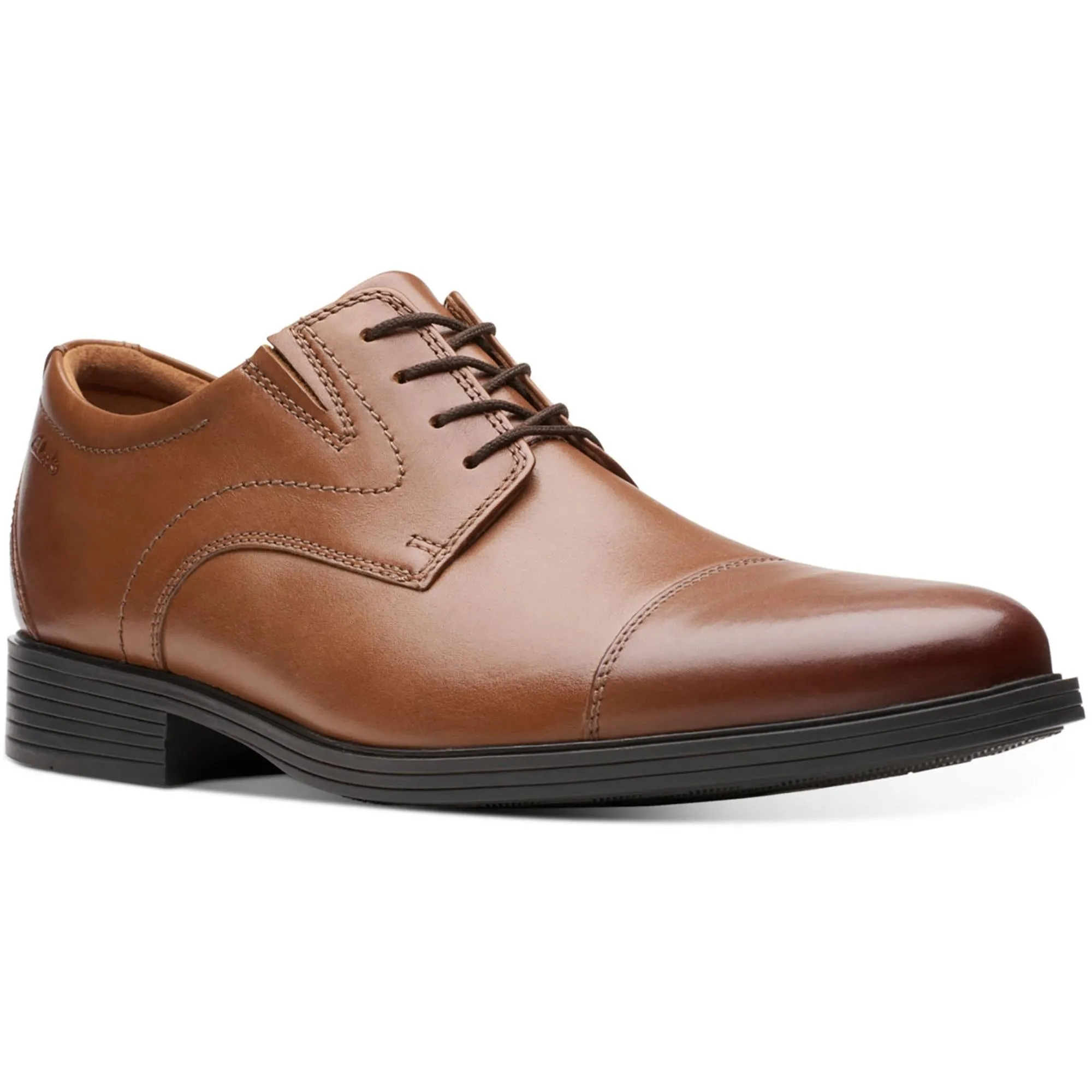 Whiddon Cap Mens Leather Round Toe Oxfords