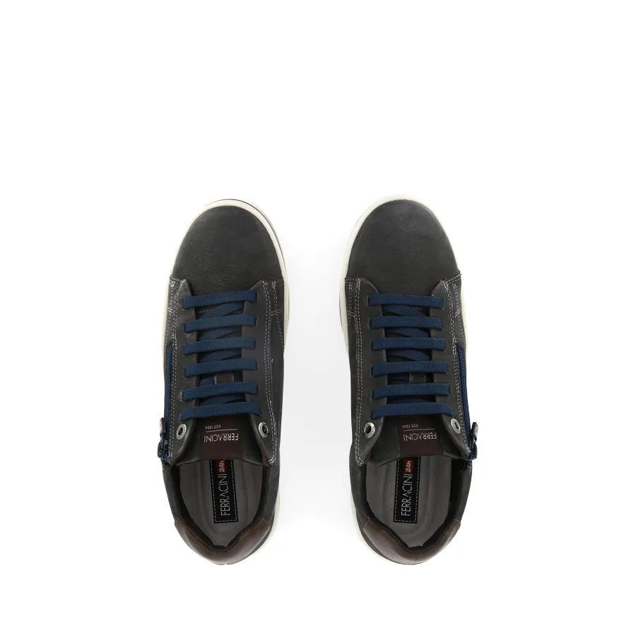 WILFRED - NAVY LEATHER
