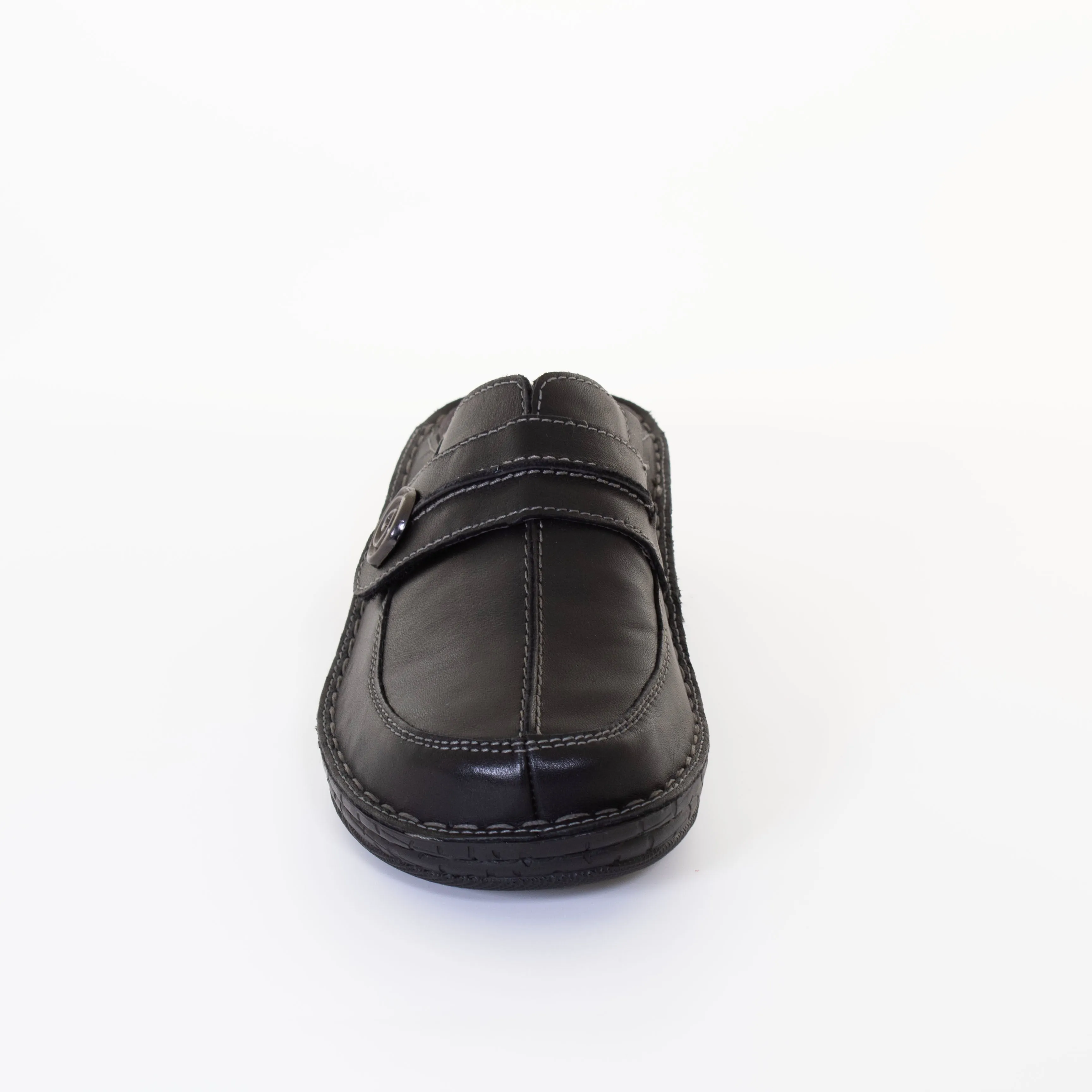 Womens Eliana Leather Clog