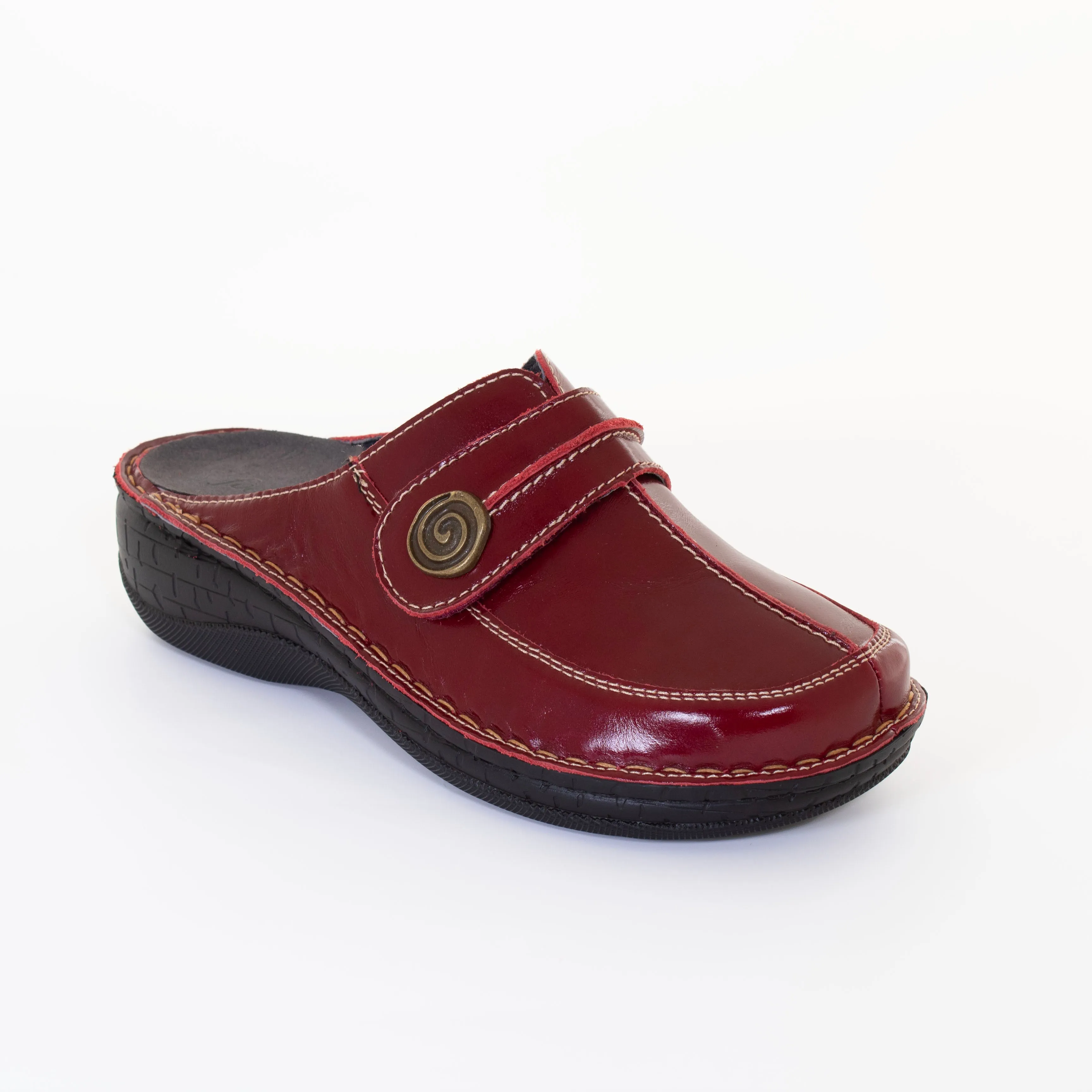 Womens Eliana Leather Clog
