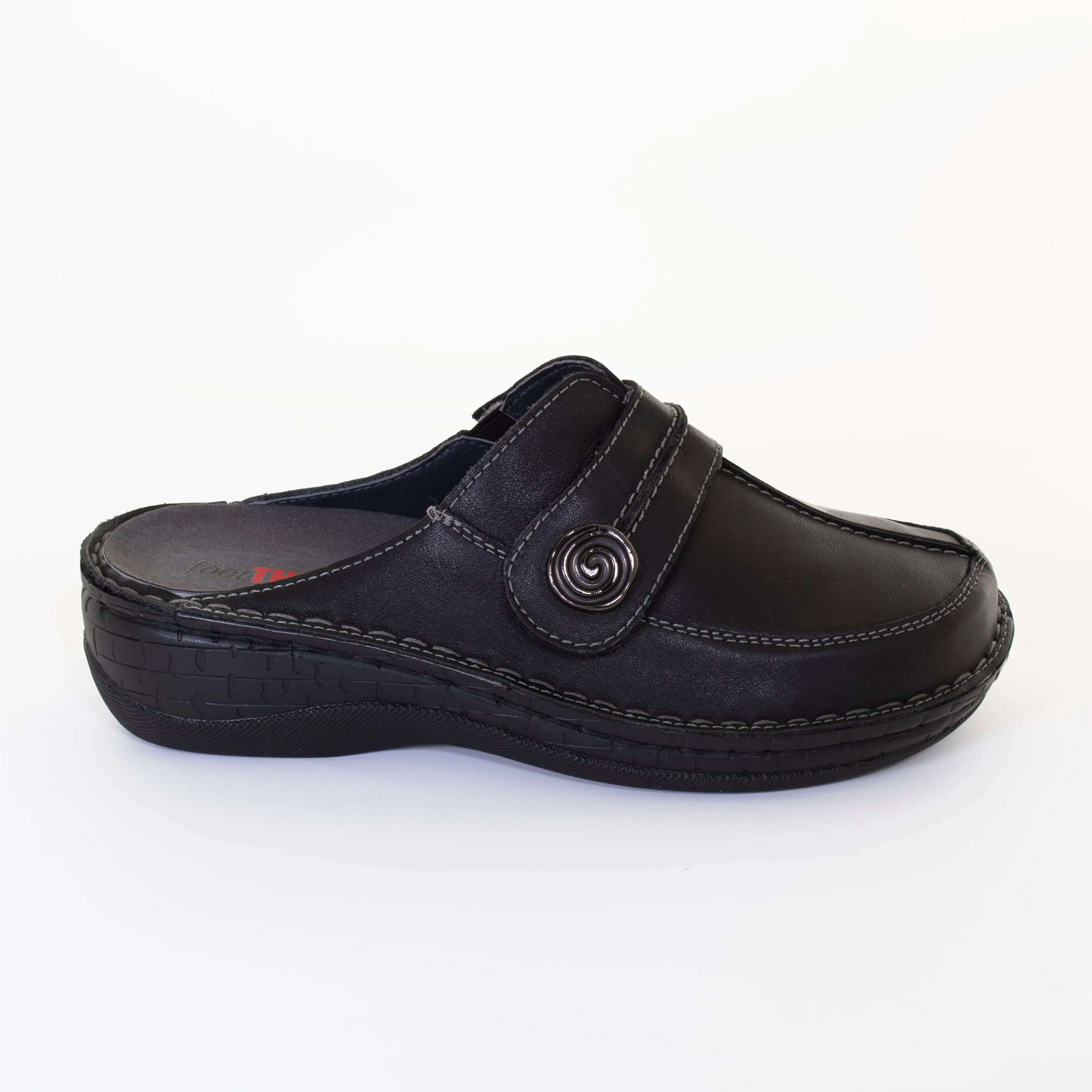 Womens Eliana Leather Clog