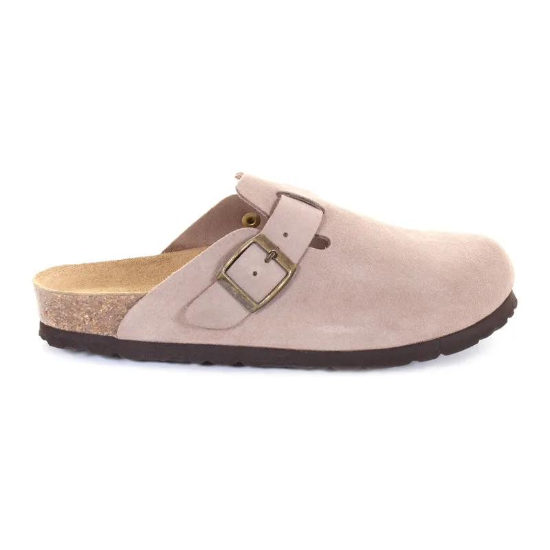 Womens Riva Soft Footbed Nubuck Clog