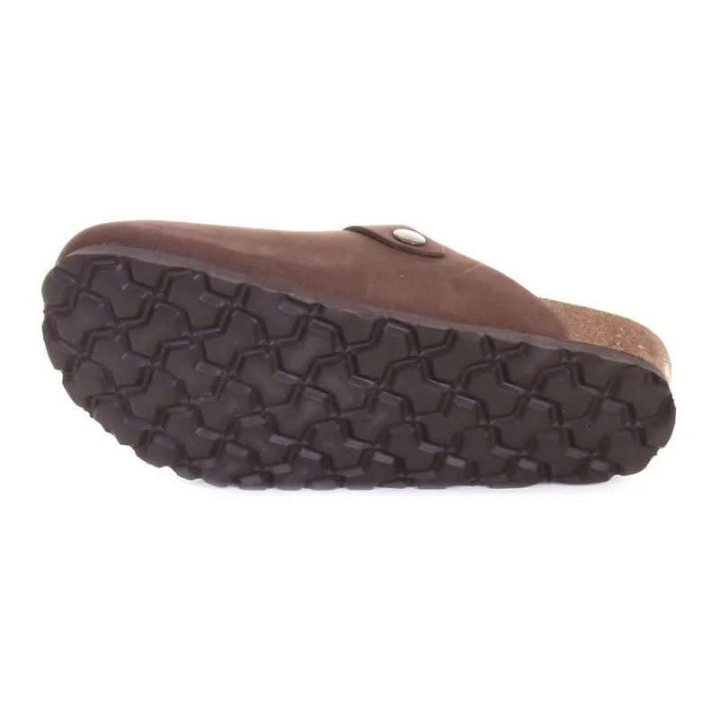 Womens Riva Soft Footbed Nubuck Clog