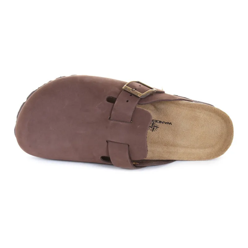 Womens Riva Soft Footbed Nubuck Clog