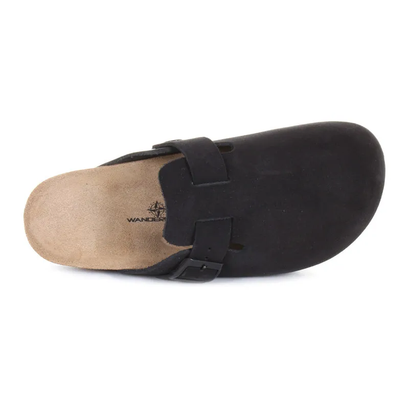 Womens Riva Soft Footbed Nubuck Clog