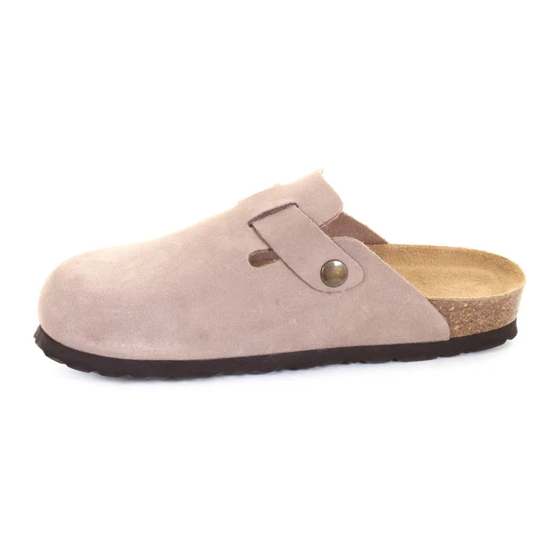 Womens Riva Soft Footbed Nubuck Clog