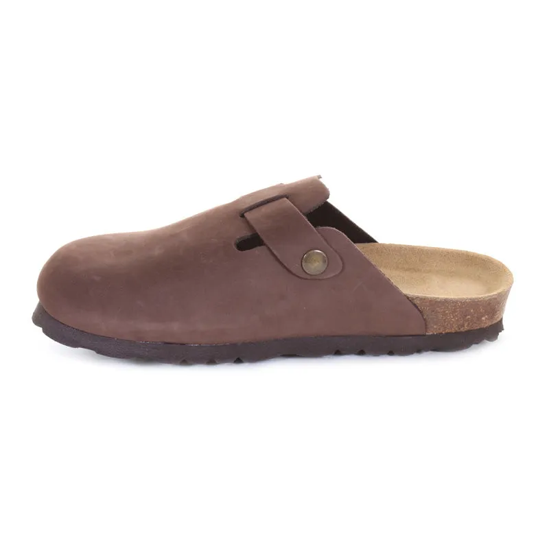 Womens Riva Soft Footbed Nubuck Clog