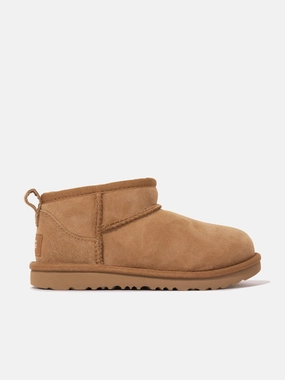 Fan Favorite Workout gear deal UGG Kids Classic Ultra Mini Boots in Brown Trending on Facebook