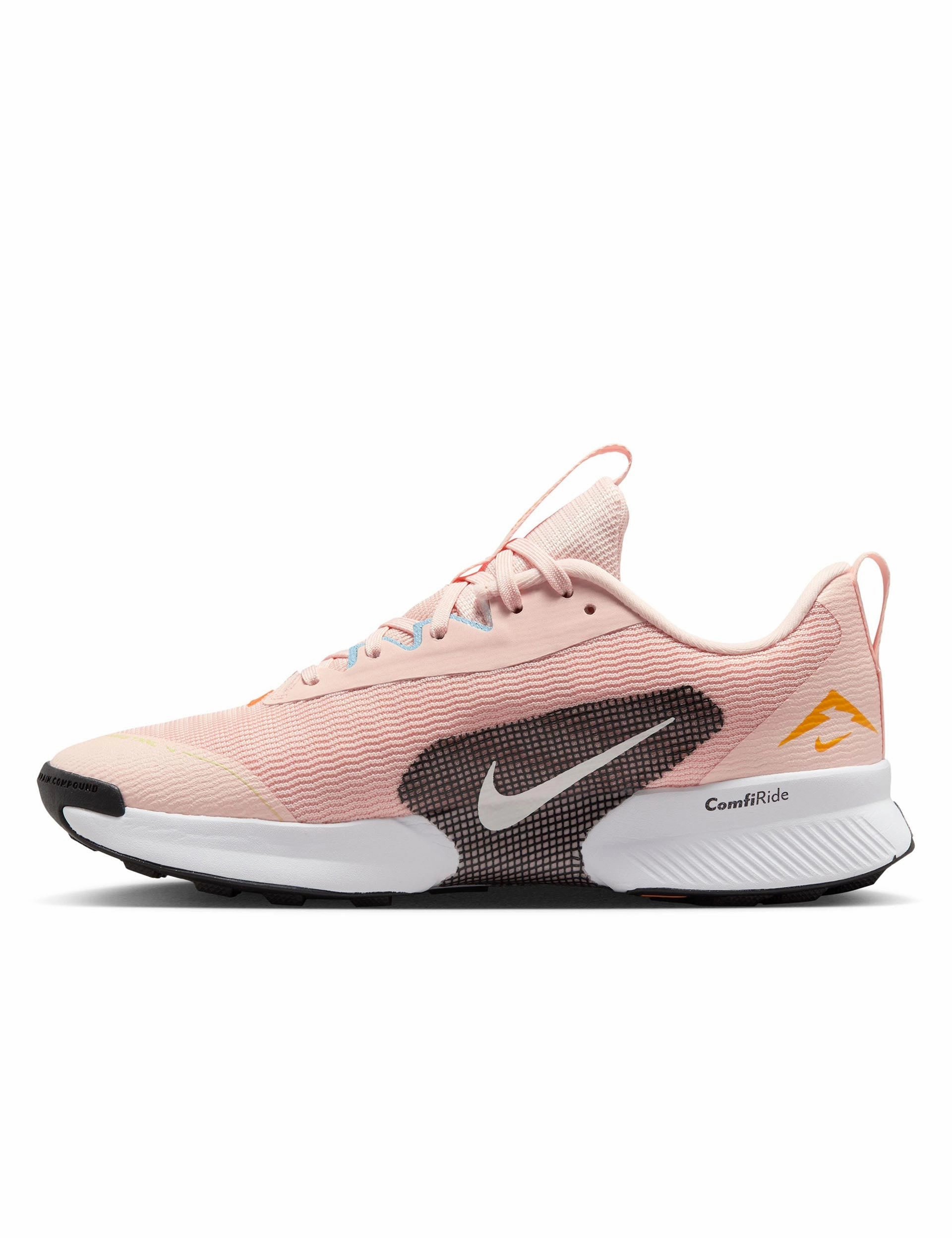 Juniper Trail 3 Shoes - Washed Coral/Phantom/University Gold Seamless Style, Vegan Leather